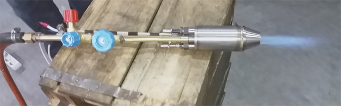 Горелка ручная газовоздушная инжекторная автоматизированная МП-ВКГ-1А